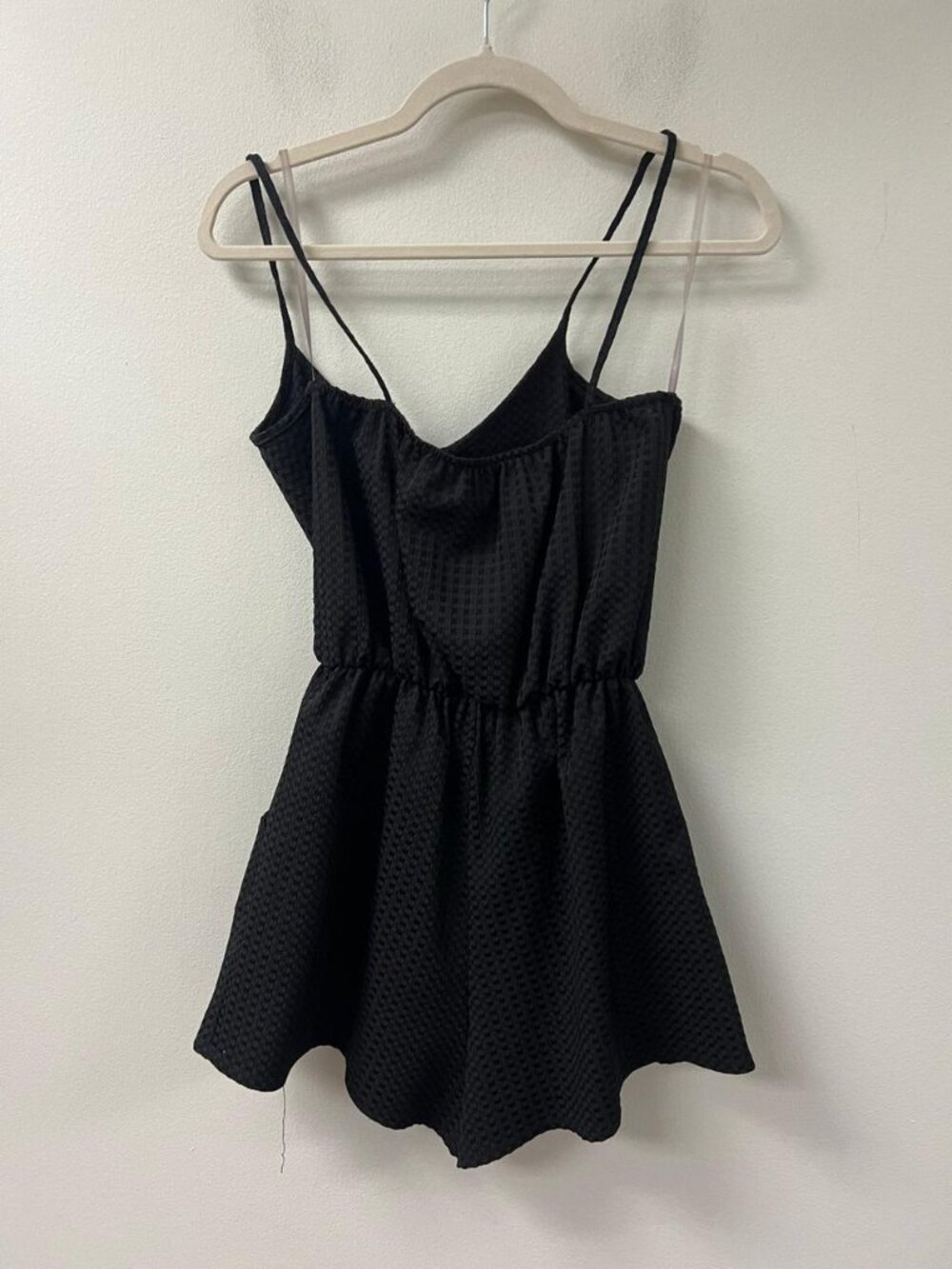 Pink Owl Black Romper